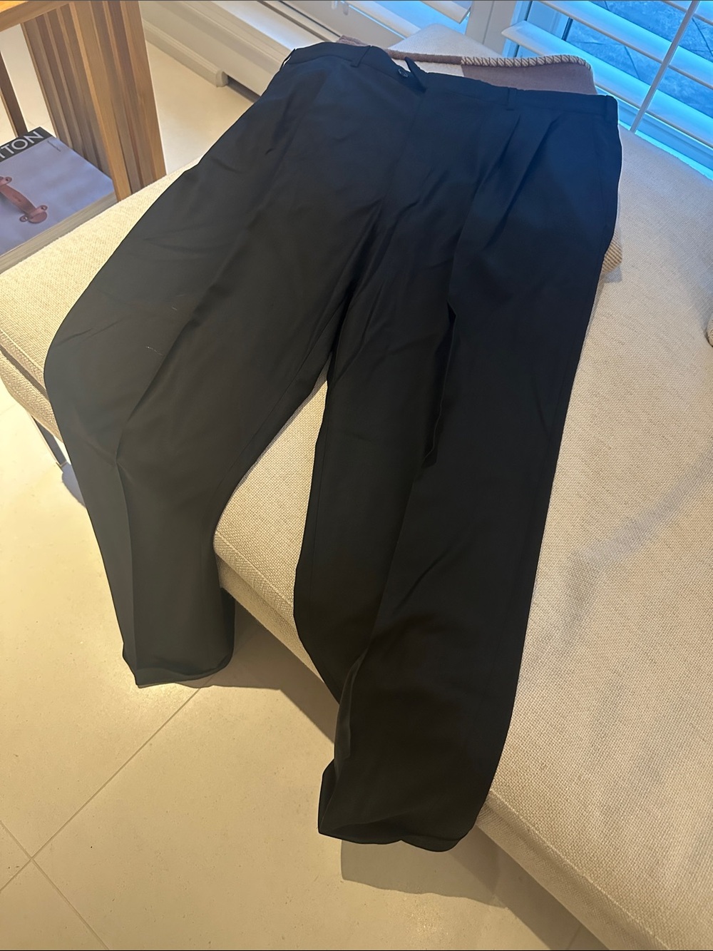 Brooks Brothers Black Dress Trousers